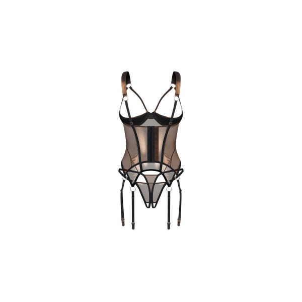 Soranna corset et string ouverts